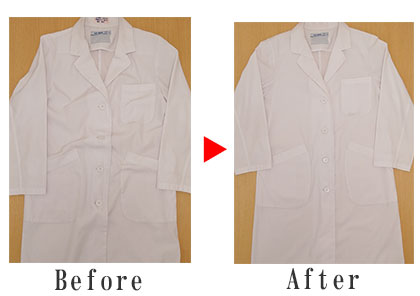 白衣クリーニング